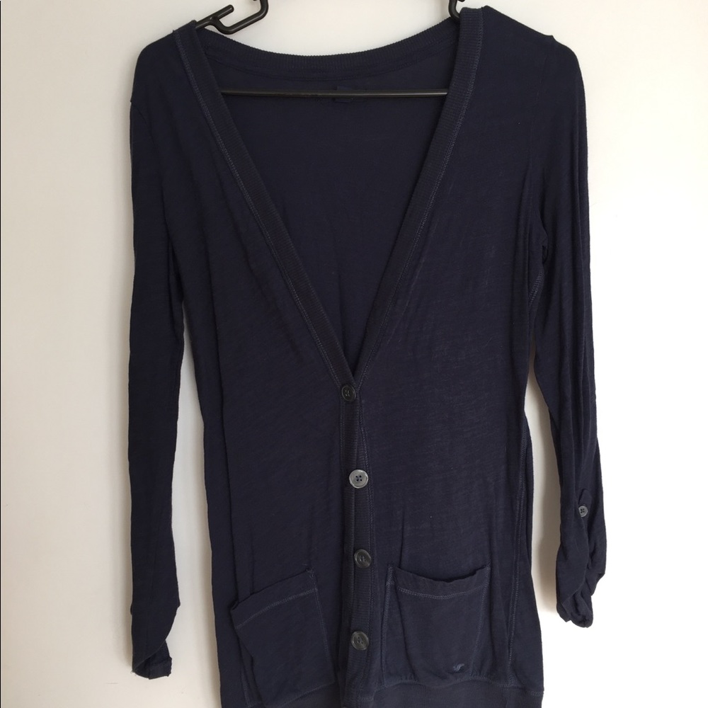 Navy blue cardigan, American Eagle, size S